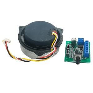 방수 14.4V40W 고속 터보 브러시리스 진공 팬 볼 베어링 PWM 모터 (드라이브 보드 포함)