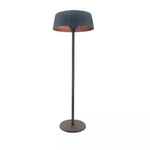 전기 삿갓 난로 테라스 야외 카페 라운지 2100W실버 온열기