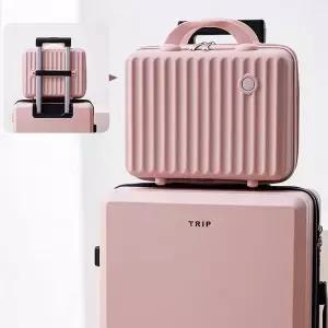 [셀러에이드]14인치 기내용 캐리어 보조 가방 휴대용 여행가방 화장품 파우치