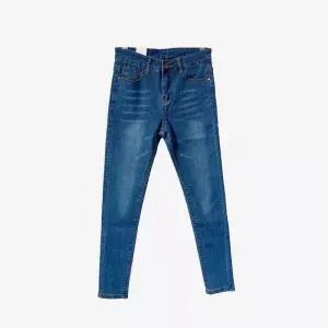 청바지 데님팬츠 여성 빅사이즈 워싱 스판 스키니진