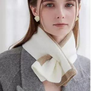 양면 머플러 보온 짧은 겨울 데이트 선물