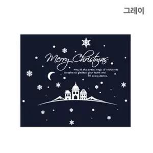 크리스마스 장식 스티커 축복 마을 A 그레이 캐릭터 디자인 꾸미기 크리스마스시트지