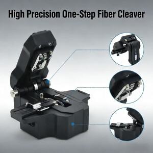 COMPTYCO VD-50 광섬유 절단기 원스텝 완전 자동 고정밀 융합 접속기 칼 FTTH 도구
