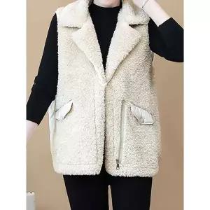 [하프클럽/]KARRA (77까지)하프믹스플리스패딩베스트_A5W0945