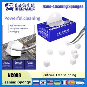 MECHANIC NC800 나노 클리닝 스폰지 PCB 마더 보드 뒷면 커버 유리 카메라 청소 도구 용 고밀도 면 슬래그