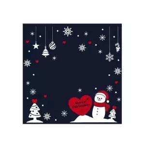 크리스마스 장식 스티커 하트 눈사람 중형 트리용 꾸밈 소품 크리스마스시트지