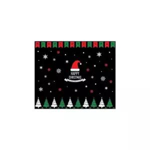 크리스마스 장식 유리창 스티커 산타 얼굴 플래그 크리스마스가랜드 크리스마스홈파티