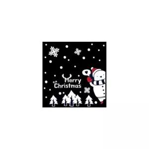 크리스마스 유리창 장식 스노우맨 스티커 아기자기한 창문 장식용 크리스마스가랜드