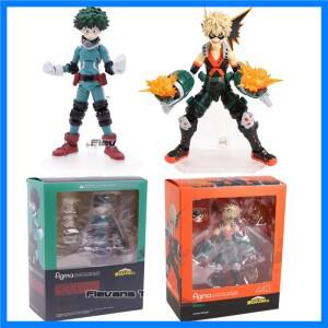 Figma Katsuki Bakugo 443 미도리야 이즈쿠 323 이동식 조립 액션 피규어 입상 모델 장난감