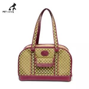 고품질 DAEDO 스퀘어 이동가방 (베이지) 강아지 이동장 철장 애견용...