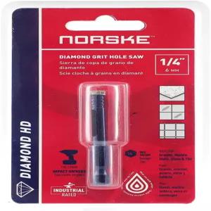 노르스케 툴 NDHSI103 타일 돌 유리 벽돌 블록 및 시멘트 백커 보드용 1/4인치(6mm) 산업용 품질 진공