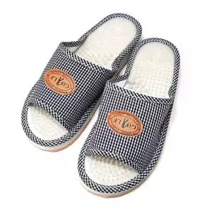 지압슬리퍼 실내용 사무실용 발지압 안마 건강화 거실화 남성신발