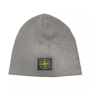 MUST IT_SUPREME 7925N01SA V0105 X 스톤아일랜드 와펜패치 리플렉티브 비니 그레이 모자TSH