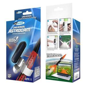 에스테스 2208 유니버설 아스트로캠 HD 로켓 카메라 및 홀더, 모델-로켓 카메라, 10세용 모델 키트 액세서리+