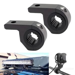 바이크 오토바이 LED 헤드라이트 클램프 브래킷 1인치 1.25인치 튜브 마운트 키트 스포트라이트 안개등 액