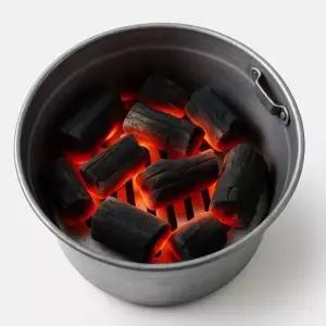 [셀러에이드]바베큐 숯불통 원형 그릴 캠핑 숯통 화로대