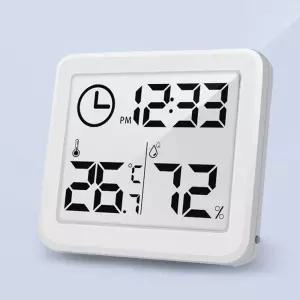 큰 액정 신생아 온습도계 캠핑 아기 차량용 온도기 온도 습도계 정밀 디지털 온도계 미니 휴대용 벽걸이