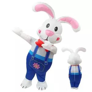 코스튬 멜빵토끼 에어슈트 L사이즈
