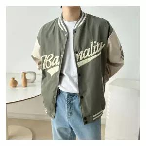 [로아리빙]남성 야구잠바 캐주얼 항공점퍼 간절기 바시티 자켓