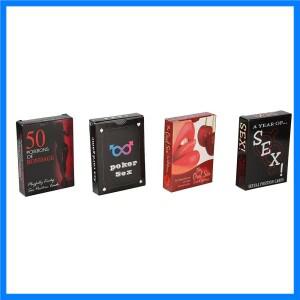 성인용 포커 카드 커플 침실 커플 플러팅 대체 게임 카드