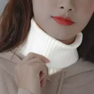 목도리 목토시 넥워머 니트폴라 터틀넥 페이크폴라 캐시미어머플러-WFIXXYJ