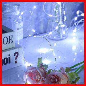 휴일 장식 3 모드 10/20Pcs LED 요정 구리 와이어 문자열 빛 배터리 크리스마스 웨딩 화환 램프 홈 파티