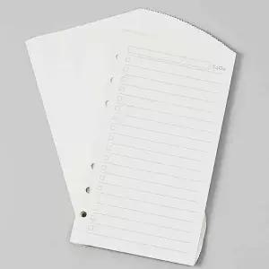 투두리스트 197HZO19 다이어리 가계부노트 속지 속지교체 크기