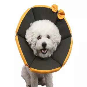 소프트 대형견 강아지 넥카라 겸용 대형견용 가벼운 쿠션 목보호대