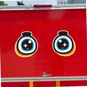 왕눈이 14 자동차스티커 210x236mm 졸음운전방지