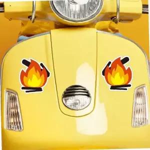 앵그리 왕눈 12 자동차스티커 졸음운전방지 200x225mm