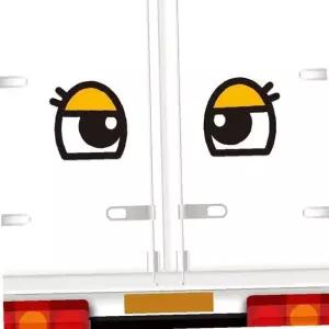 210x215mm 자동차스티커 졸음운전방지 왕눈이 9