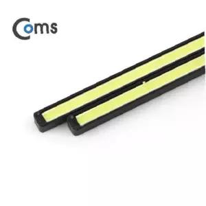 Coms 차량용 데이라이트 DRL 화이트 LED 11cm 자동