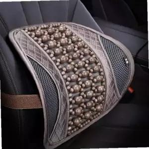 등받이 썬카 통풍 자동차 메쉬등받이 원목지압 의자허