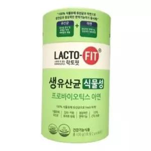 락토핏 생유산균 식물성 프로바이오틱스 아연 x 60포