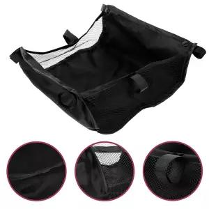 2Pcs 유모차 하단 수납 바구니 다용도 유모차 밑 가방 젖병 기저귀 정리용 튼튼한 옥스포드 천 소재 안정적