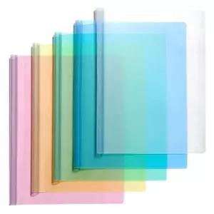 현풍)둥근쫄대화일 286KEO21 대용량(A4/8mm/노랑)-팩(10개입)