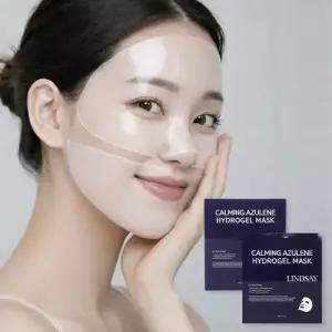 린제이 하이드로겔 1일1팩 마데카 아줄렌 수분 카밍 겔 마스크팩 4개입