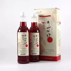 [글로리문경]글로리문경 오미자청 선물세트 (750ml 두병set)