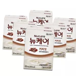 완전균형영양식 시니어간식 뉴케어 커피맛 200ml 노인영양식 30팩