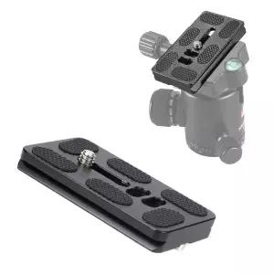 카메라 퀵릴리즈 플레이트 마운트 70mm 삼각대 헤드 스탠드