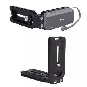 카메라 L자형 퀵슈 플레이트 브라켓 삼각대 헤드 DSLR