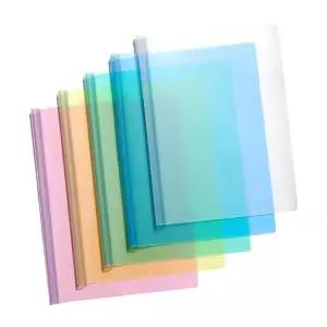 둥근 380JYI86 쫄대 화일 대용량 A4 8mm 노랑 팩 10개입 1SET