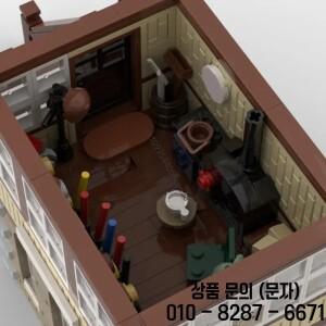 새로운 1050피스 시티 테크니컬 기차 트랙 철도 모크 GWR 신호함 맞춤 퍼즐 DIY 창의적인 아이디어 14세 이