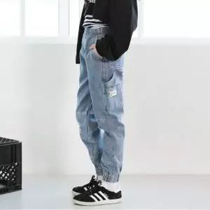 [보리보리/주니걸즈]주니진_라벨조거주니어청바지_청