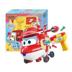 퍼니플럭스 슈퍼윙스 호기 전동 공구 놀이 비행기 볼트 조립 창의력 발달 어린이 장난