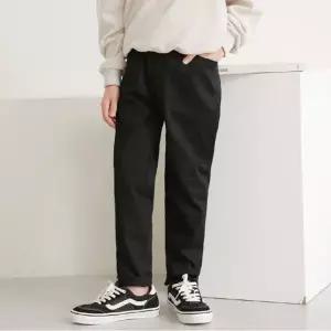 [보리보리/주니보이즈]스탠다드주니어면바지_블랙