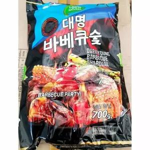 대명 식당 바베큐숯 장터 식당용 x20개 업소용 700g