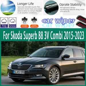 스코다 슈퍼브 B8 3V 콤비 2015-2023 전면 유리창 와이퍼 블레이드 윈드스크린 2016 액세서리