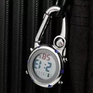 카라비너 등산시계 아웃도어 헬스 시계