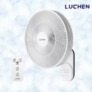 벽걸이선풍기 리모컨 5엽날개 에어빔 업소용 가정용 사무실 LF-50H